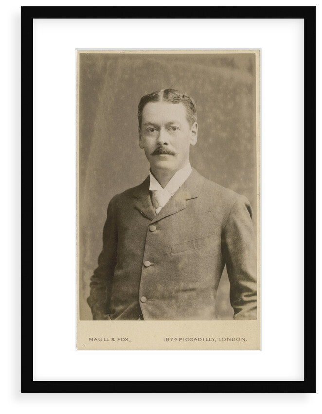 Portrait of Alfred Barnard Basset (1854-1930) by Maull & Fox
