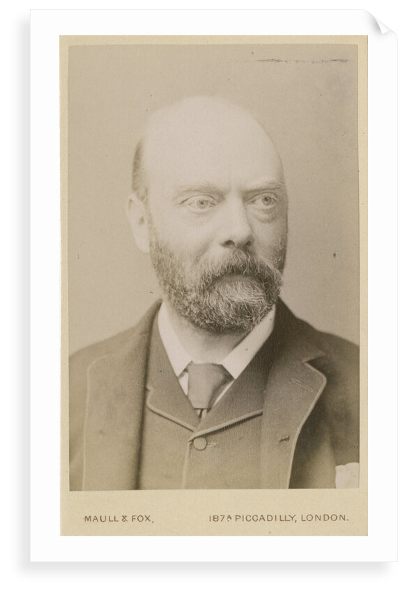 Portrait of Shelford Bidwell (1848-1909) by Maull & Fox