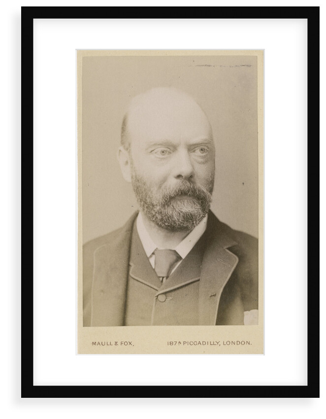Portrait of Shelford Bidwell (1848-1909) by Maull & Fox