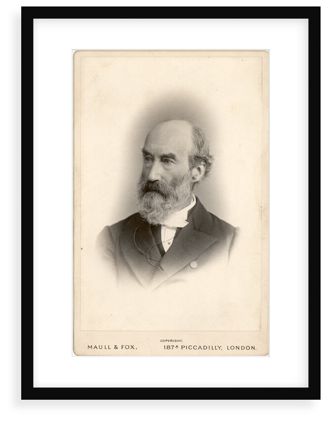 Portrait of Thomas George Bonney (1833-1923) by Maull & Fox