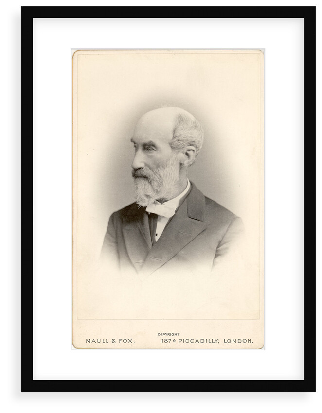 Portrait of Thomas George Bonney (1833-1923) by Maull & Fox