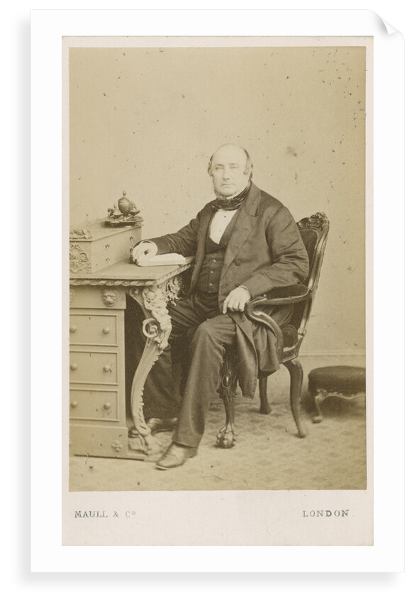 Portrait of James Scott Bowerbank (1797-1877) by Maull & Co