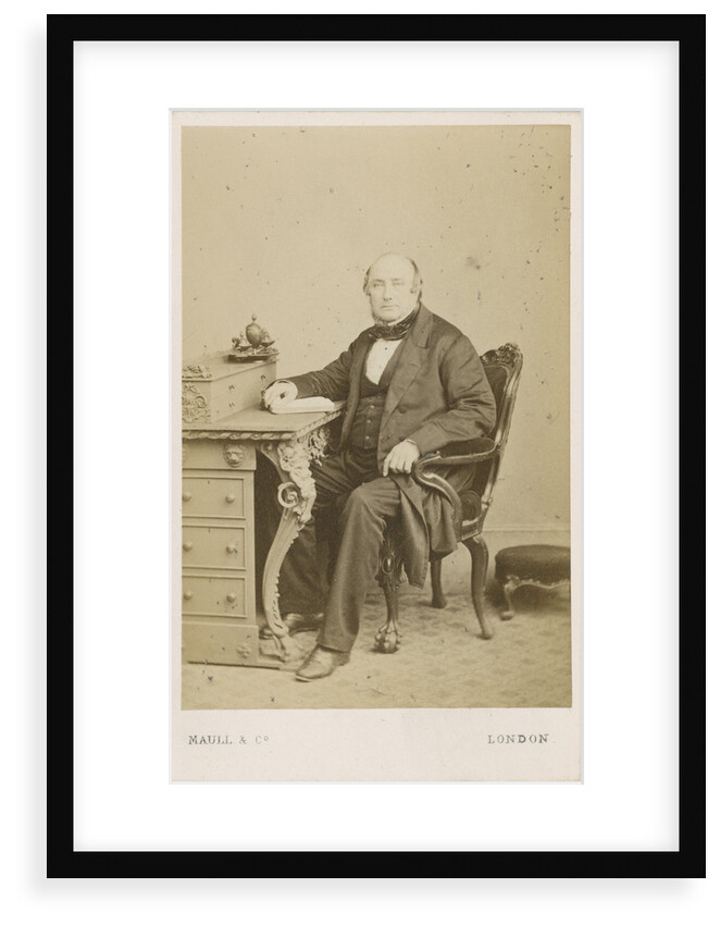Portrait of James Scott Bowerbank (1797-1877) by Maull & Co