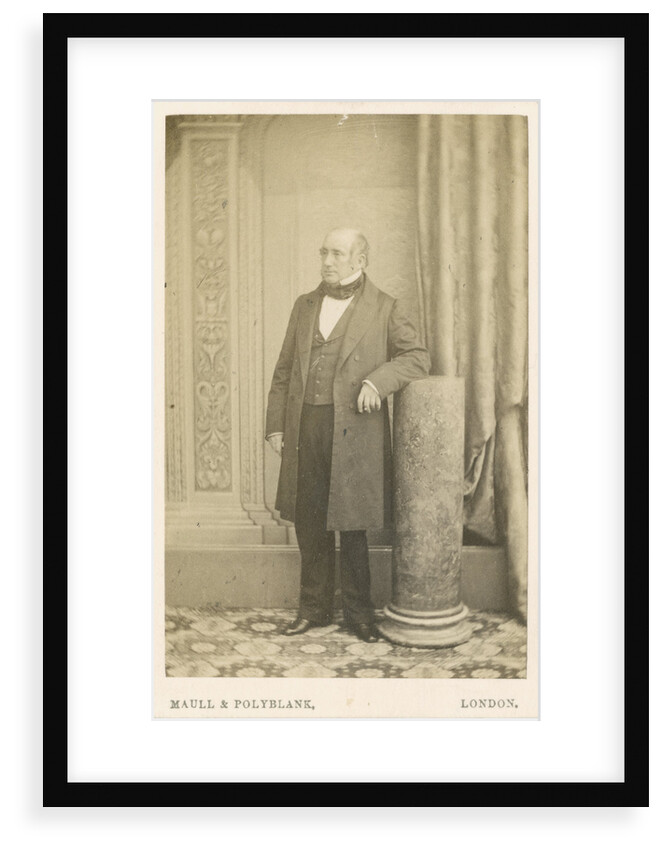Portrait of James Scott Bowerbank (1797-1877) by Maull & Polyblank