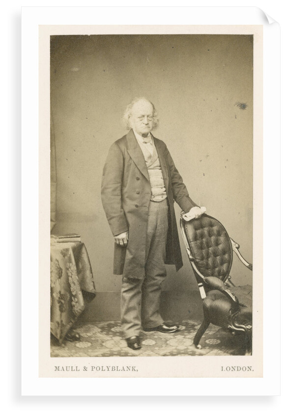 Portrait of John Bowring (1792-1872) by Maull & Polyblank