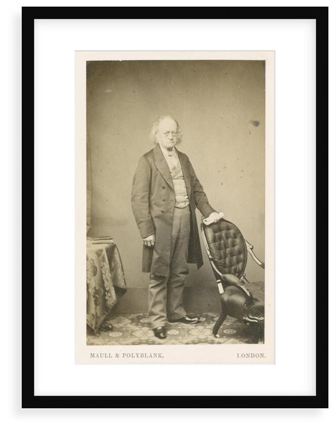 Portrait of John Bowring (1792-1872) by Maull & Polyblank