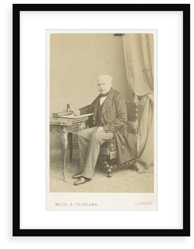 Portrait of William Thomas Brande (1788-1866) by Maull & Polyblank