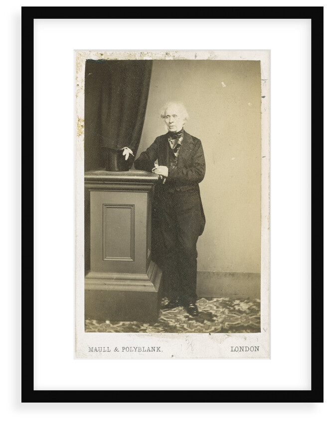 Portrait of David Brewster (1781-1868) by Maull & Polyblank