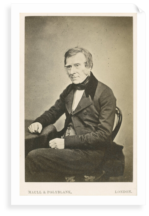 Portrait of Benjamin Collins Brodie (1783-1862) by Maull & Polyblank