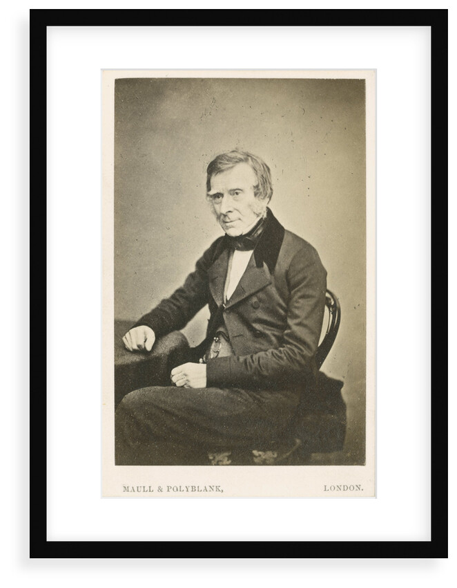 Portrait of Benjamin Collins Brodie (1783-1862) by Maull & Polyblank