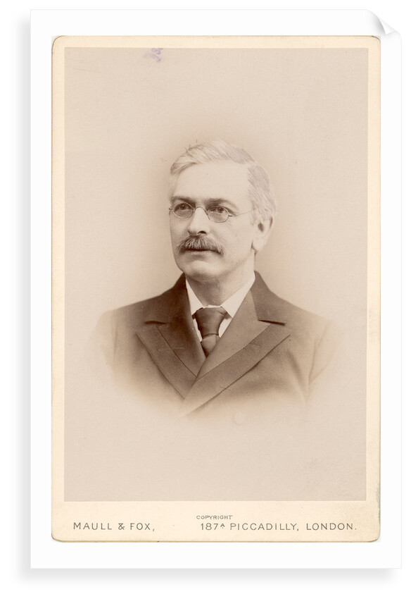 Portrait of Horace Tabberer Brown (1848-1925) by Maull & Fox