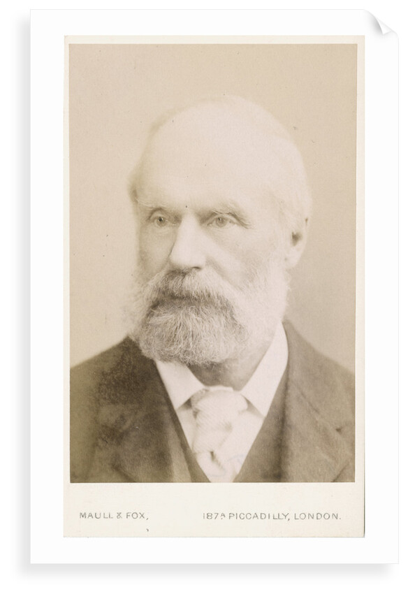 Portrait of Samuel Hawkesley Burbury (1831-1911) by Maull & Fox