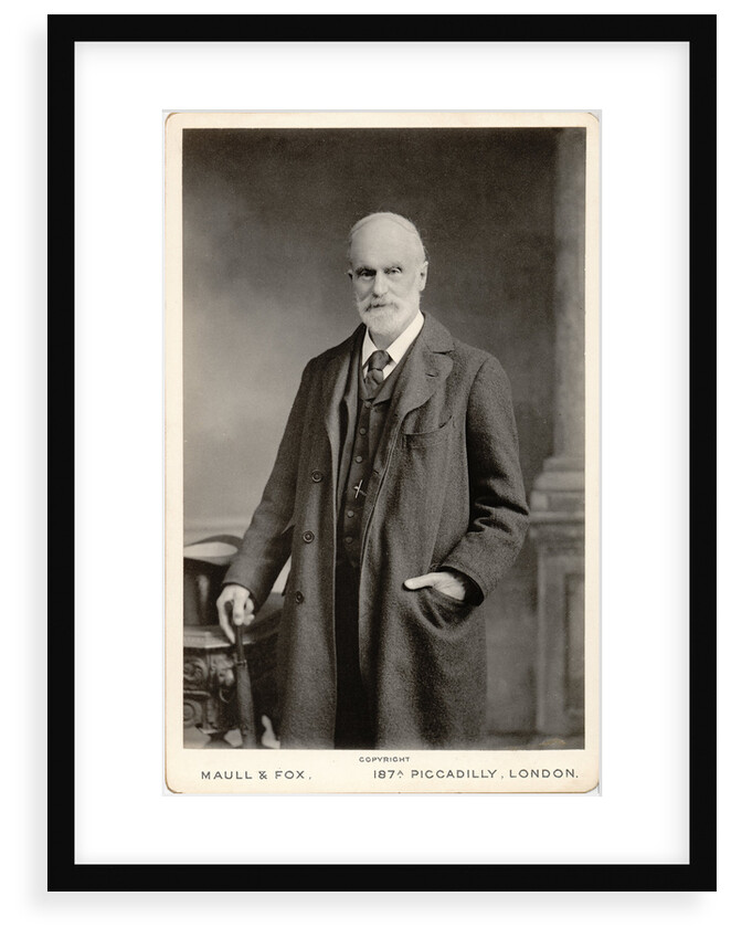 Portrait of Samuel Hawkesley Burbury (1831-1911) by Maull & Fox