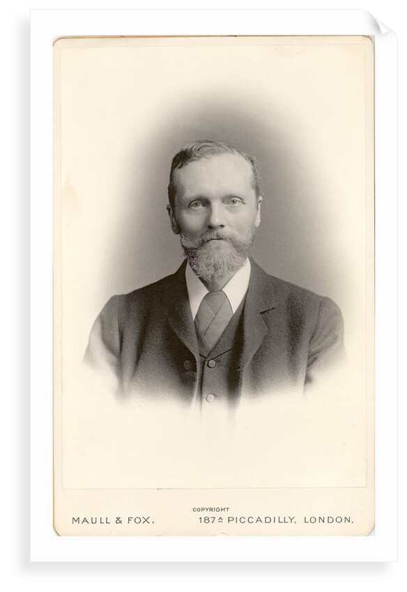 Portrait of George James Burch (1852-1914) by Maull & Fox