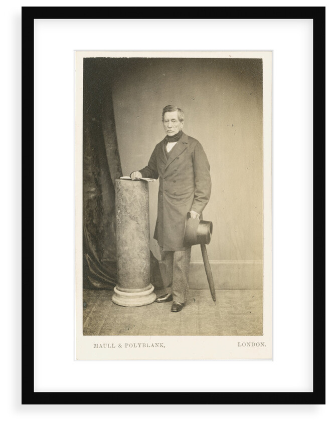 Portrait of John Fox Burgoyne (1782-1871) by Maull & Polyblank