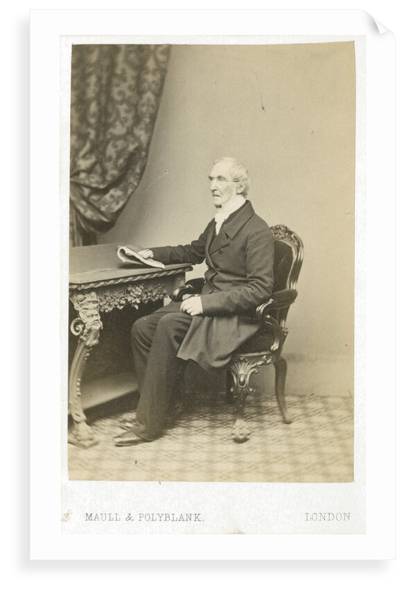 Portrait of Thomas Burnet (d.1875) by Maull & Polyblank