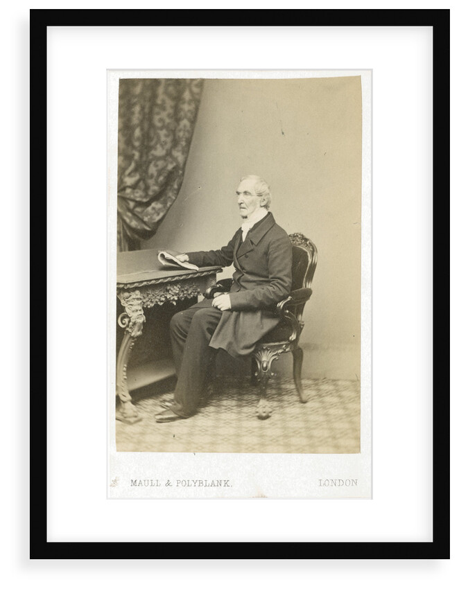 Portrait of Thomas Burnet (d.1875) by Maull & Polyblank