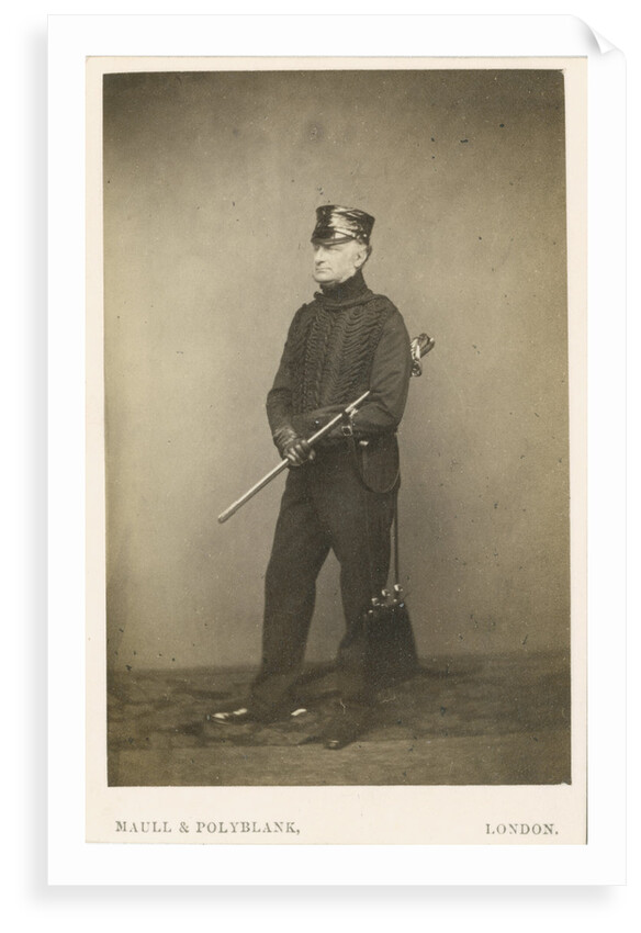 Portrait of George Stevens Byng, 2nd Earl of Stafford (1806-1886) by Maull & Polyblank