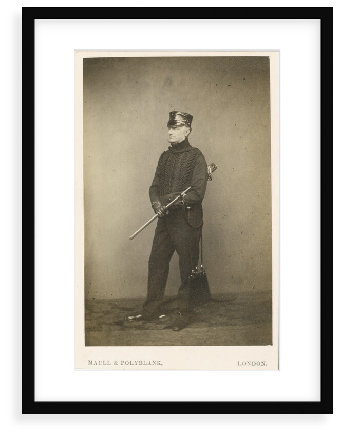 Portrait of George Stevens Byng, 2nd Earl of Stafford (1806-1886) by Maull & Polyblank