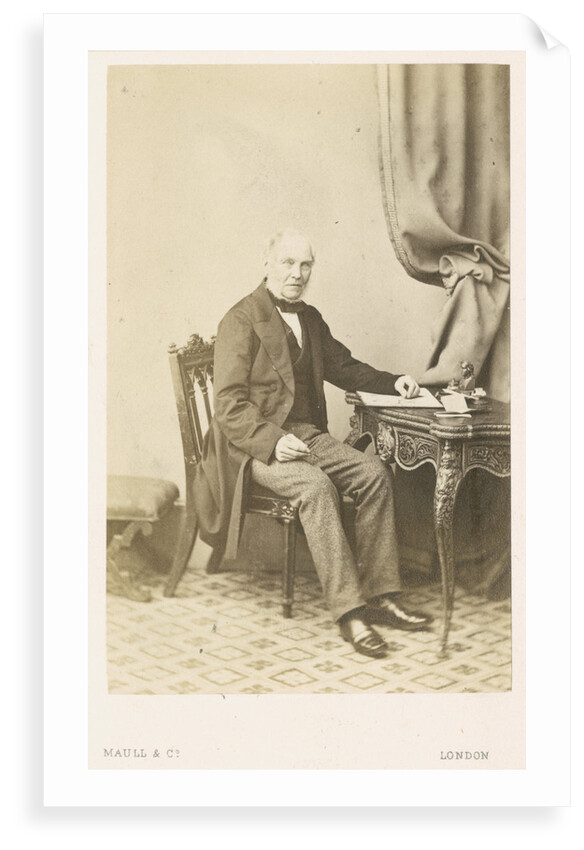 Portrait of Jonathan Cape (1793-1868) by Maull & Co
