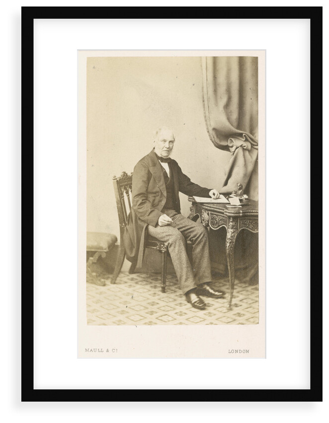 Portrait of Jonathan Cape (1793-1868) by Maull & Co