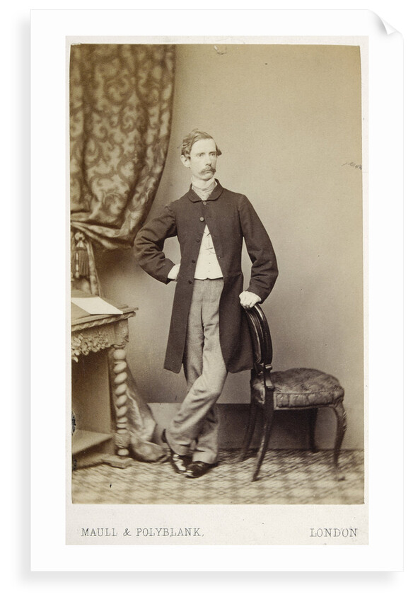 Portrait of Alexander Ross Clarke (1828-1914) by Maull & Polyblank
