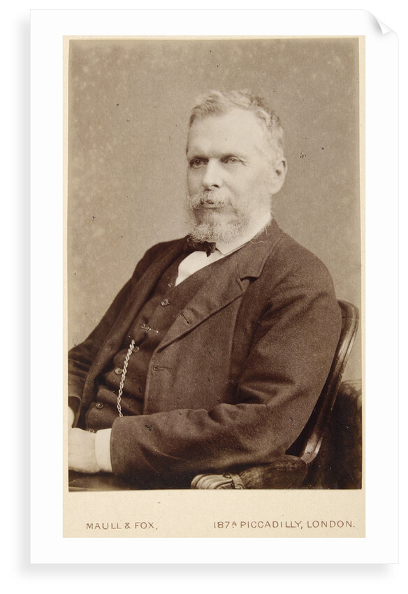 Portrait of Charles Baron Clarke (1832-1906) by Maull & Fox