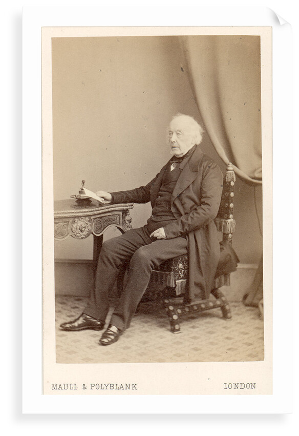 Portrait of George Clerk (1787-1868) by Maull & Polyblank