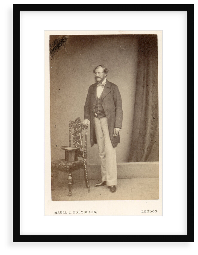 Portrait of William Willoughby Cole, 3rd Earl of Enniskillen (1807-1886) by Maull & Polyblank