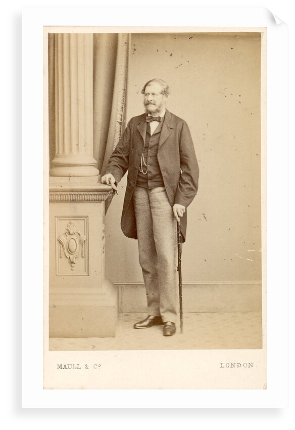 Portrait of William Willoughby Cole, 3rd Earl of Enniskillen (1807-1886) by Maull & Co