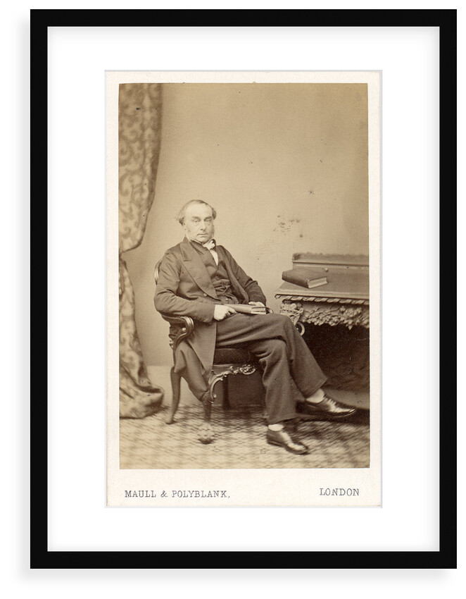 Portrait of William Cureton (1808-1864) by Maull & Polyblank