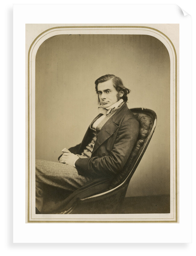 Portrait of Thomas Henry Huxley (1825-1895) by Maull & Polyblank