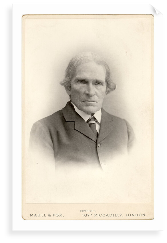 Portrait of John Scott Burdon-Sanderson (1828-1905) by Maull & Fox