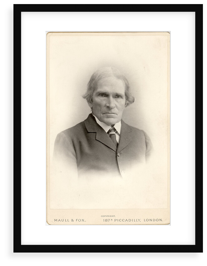 Portrait of John Scott Burdon-Sanderson (1828-1905) by Maull & Fox