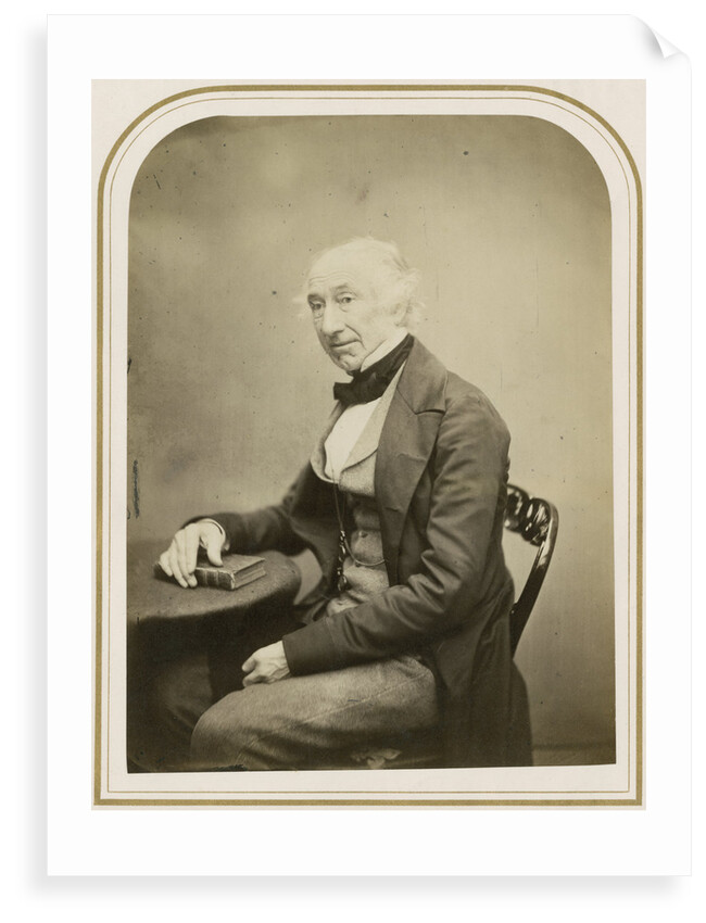 Portrait of William Jackson Hooker (1785-1865) by Maull & Polyblank