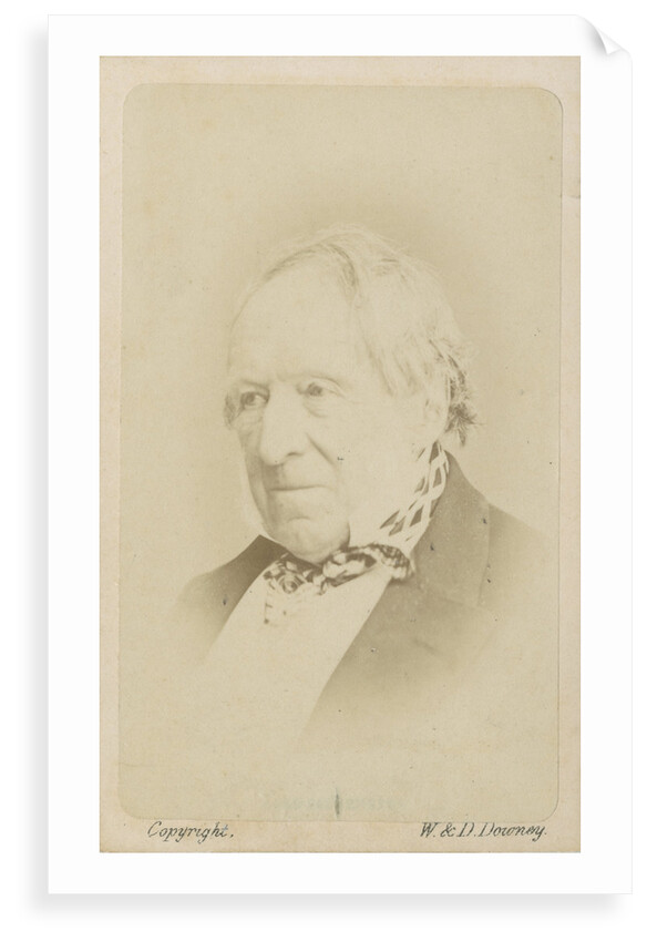 Portrait of Robert Monsey Rolfe, 1st Baron Cranworth (1790-1868) by W & D Downey