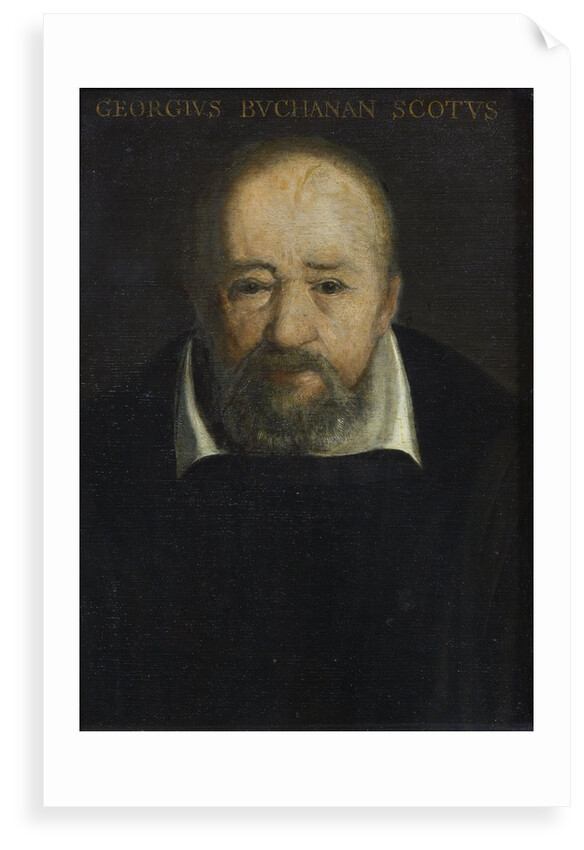 Portrait of George Buchanan (1506-1582) by Frans Pourbus