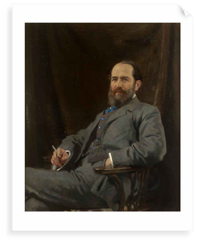 Portrait of Arthur Schuster (1851-1934) by William Orpen