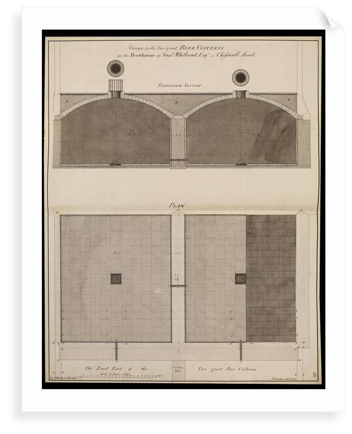 Beer cisterns by John Smeaton