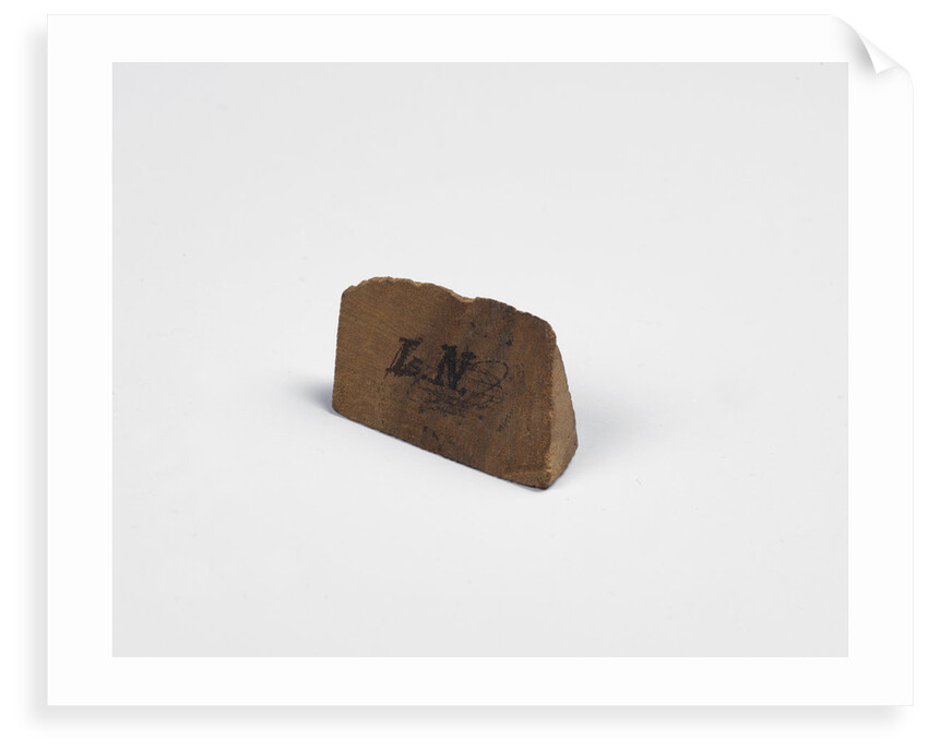 Fragment of wood from Woolsthorpe by Anonymous