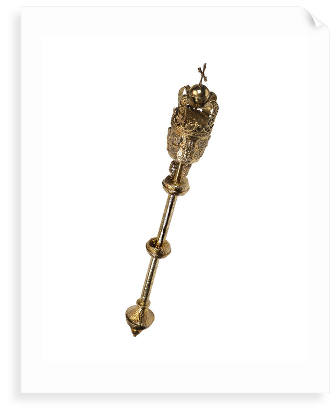 The Royal Society mace by Anonymous