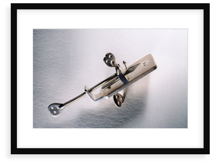 Leeuwenhoek's microscope by Antoni van Leeuwenhoek