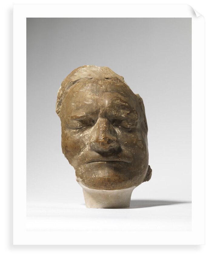 Death mask of Isaac Newton by Michael Rysbrack