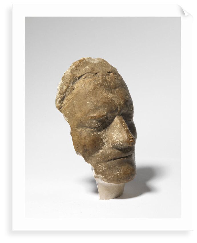 Death mask of Isaac Newton by Michael Rysbrack