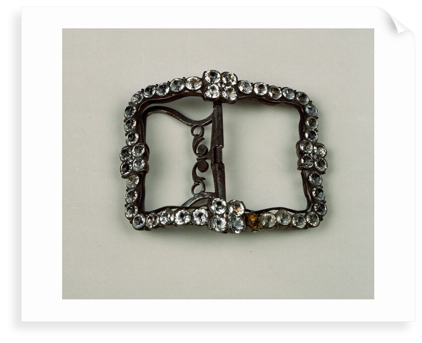 Shoe buckle by Anonymous