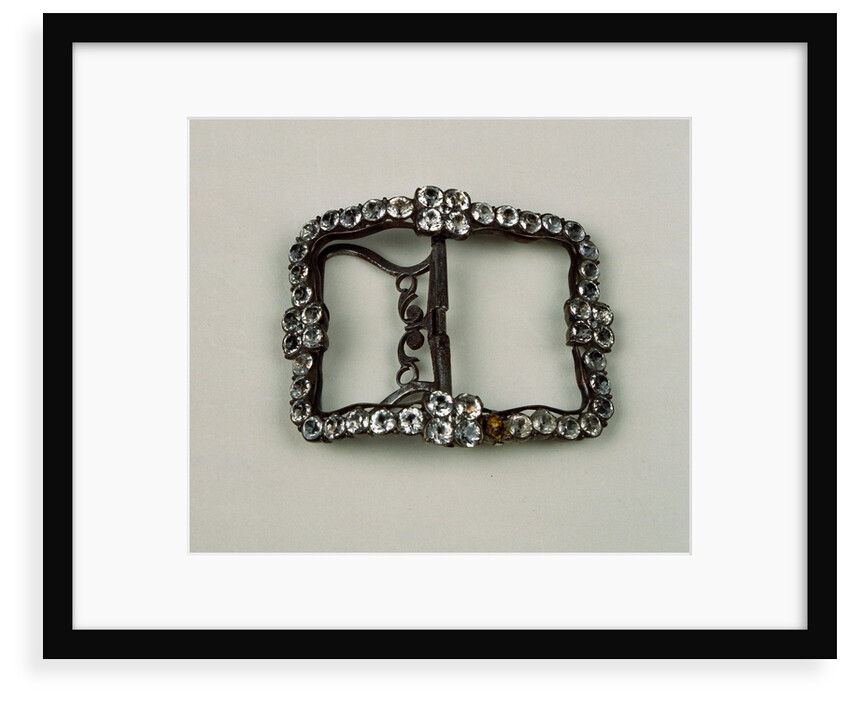 Shoe buckle by Anonymous