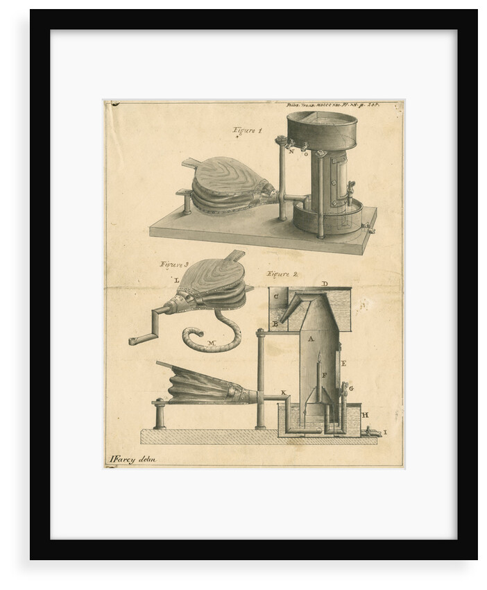Miners' safety lamp by John Farey