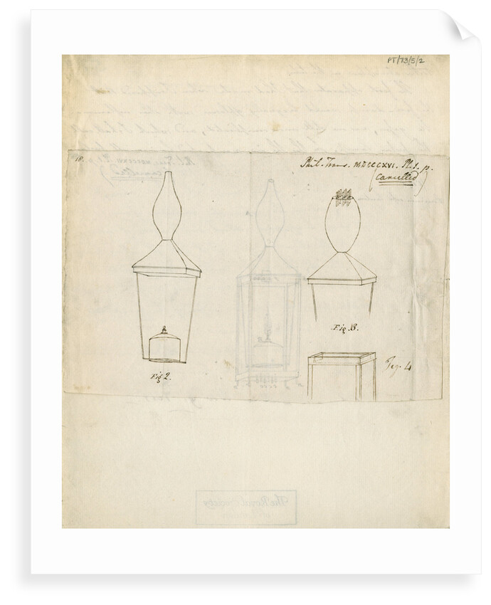 Miners' safety lamp by Humphry Davy