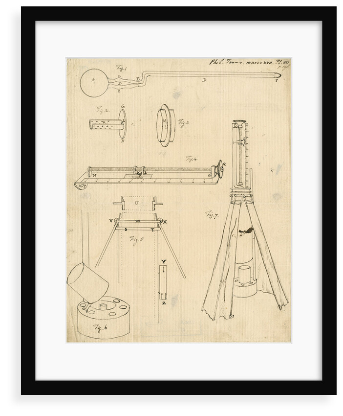 Thermometrical barometer by Francis John Hyde Wollaston