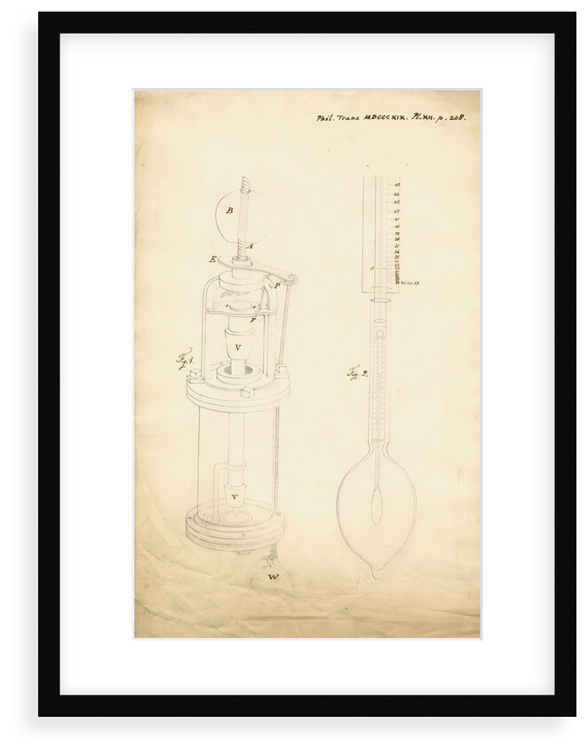 Improved machine for sampling sea-water at depth by Francis Marcet